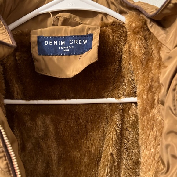 Light brown jacket. It has been worn 2 times. It’s soft and comfy - Picture 3 of 3